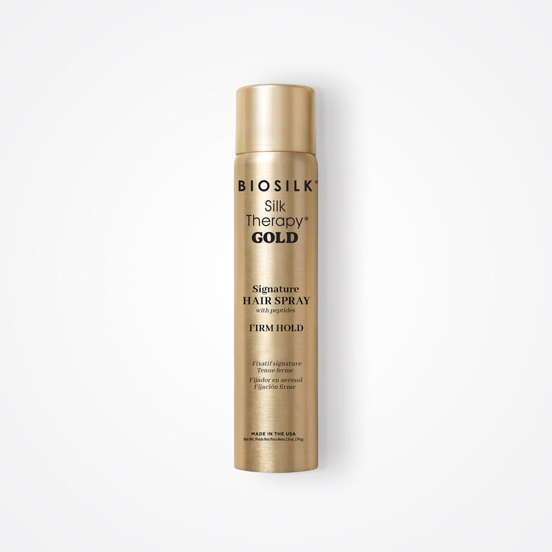 BioSilk Silk Therapy Gold Signature Hair Spray, , large image number null